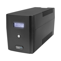 No Break Linkedpro LP1500LCD 1500VA/900W/Pantalla LCD/Linea Interactiva 120VCA/6 Tomas 5-15R/Regulacion de Voltaje/Proteccion RJ45