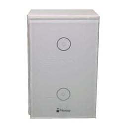 Interruptor Tactil Doble WIFI Nextep NE-266D Blanco
