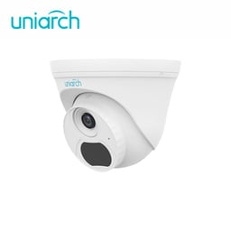 Camara IP Turret Uniarch IPC-T132-AF28-ECO 2MP/Lente-2.8MM/DWDR/IR30M/Microfono/Human-Body-Detection-2.0/ROI/Audio Detection/POE-AF/Onvif/Interior/3-Axis/ULTRA265