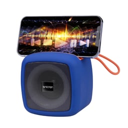 Bocina Portatil Necnon NB-09 / Bluetooth 5.1 / Micro USB / AUX 3.5MM / Azul / NBBSN902RG