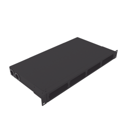 Distribuidor de Fibra Optica Vacio 19" Linkedpro 4 Placas Acopladoras de Linkedpro/Hasta 24 Fibras/1UR/Incluye Charola de Empalme/LP-ODF-8024