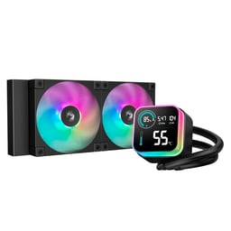 Enfriamiento Líquido Deepcool LQ240 ARGB 2X120MM Color Negro