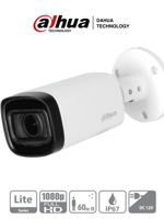 Camara Bullet Dahua HAC-HFW1200R-Z-IRE6 2MP/ Lente Motorizado de 2.7-12MM/ IR de 60 Metros/ Metalica/ IP67/ Soporta CVI/ CVBS/ AHD/ TVI