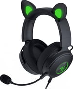Diadema Gamer Con Microfono Razer Kraken Kitty V2 Pro/ Alambrico/ 2M/ RGB/ USB/ Color Negro-Verde, RZ04-04510100-R3U1