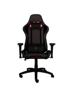 Silla Gamer Balam Rush BR-932820 Thunder Rush 2 / Color Negro-Rojo / 150Kg / Piel / Reclinable / Ajuste 4D Cojines De Memory