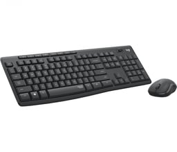 Kit Teclado Y Mouse Inalámbrico Logitech MK295 Silent USB, Negro, 920-009792