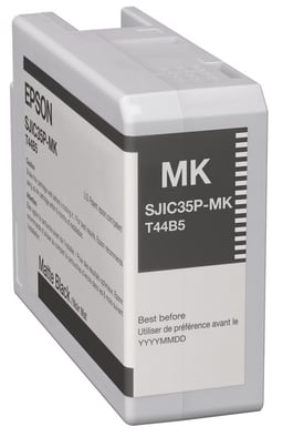 Cartucho De Tinta Epson SJIC35P C13T44B520 Negro Mate / Para Colorworks C6500/6000