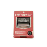 Estación manual emergencia Fire-Lite convencional, BG-12LSP