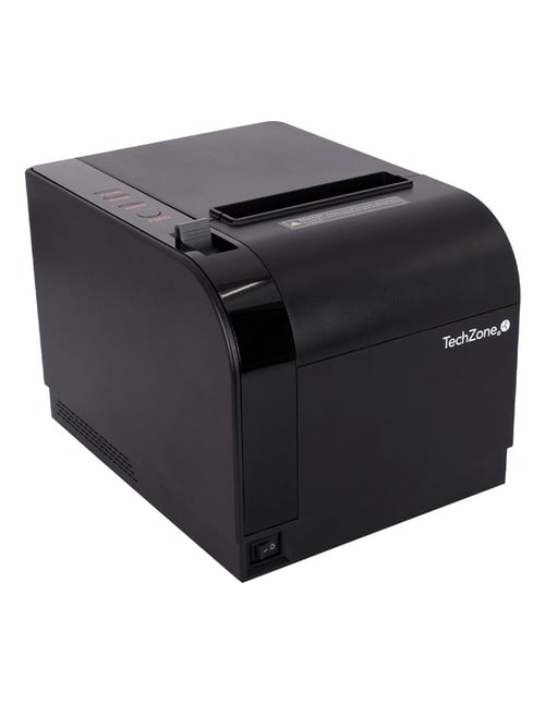 Impresora Termica de Ticket Techzone TZBE301 203DPI, USB, Serial, Ethernet, Negro