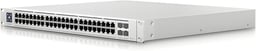 Switch administrable Capa 3, UBIQUITI, 48 puertos 2.5GbE RJ45 PoE+, 4 puertos 10G SFP+, 720W, con pantalla táctil de 1.3", USW-ENTERPRISE-48-POE.