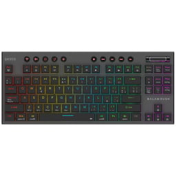 Teclado Inalambrico Mecanico GAMER BALAM RUSH DOMINATE EXPERT GK959 LED RGB TKL/SWITCH BROWN/Español/Color Negro/BR-940405