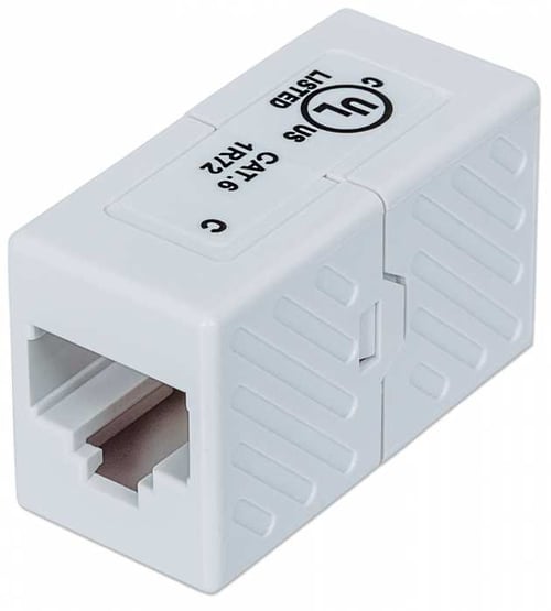 Cople RJ45 a RJ45 CAT6 UTP Modular Intellinet 504751 Blanco