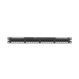 Panel de parcheo punchdown 24puertos categoría 5E, 1UR NK5EPPG24Y