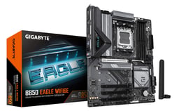 Tarjeta Madre Gigabyte B850 Eagle WIFI6E Socket AM5/4XDDR5/HDMI/DP/PCIE 5.0/ATX