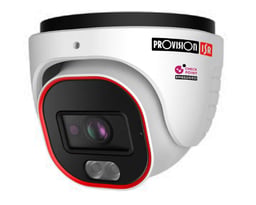 Cámara Domo IP Provision ISR DH-340IPSN-28 de 4MPX/2.8MM/Hasta 60M de Día/Reconoce a 12M/IR Hasta 20M/DDA/con Micrófono/WDR/PoE/IP67
