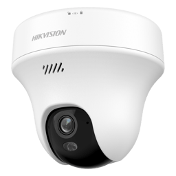 Cámara Turret PT IP Hikvision DS-2CFWQ3 de 3MPX/2.8MM/Dual Light (10M IR + 10M Luz Blanca)/Wi-Fi 6/Interior/AcuSense/DWDR/H.265/Audio Bidireccional/Micrófono y Bocina/5 VCD