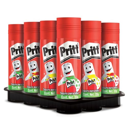 Paquete con 12 Piezas Lapices Adhesivos Pritt PS-22GRS, 2321316