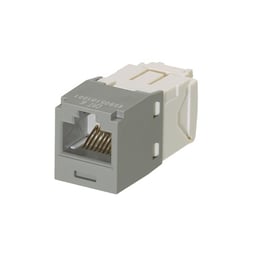 Conector Jack RJ45 Estilo TG Mini-Com CAT6 Panduit CJ688TGIG 8 Posiciones/ 8 Cables Color Gris