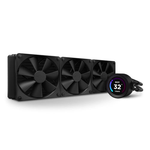 Enfriamiento Liquido NZXT Kraken Elite 360 RL-KN36E-B1/ 3X120MM/ 500-1800RPM/ RGB/ Negro