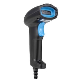 Lector Codigo de Barras HOStech HT-200 1D/2D/USB 1.5m/Color Negro-Azul/HTPOSSC1B