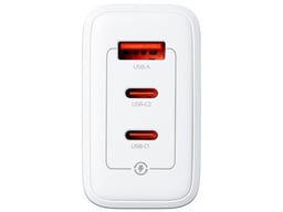 Cargador de Pared Adata CHARGERU-0653-QCPDWH 65W, 2 Puertos USB-C PD 3.0, 1 Puerto USB-A QC 3.0, Blanco