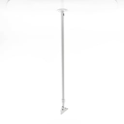 Montaje Telescpico Syscom XBRT-8031-20 Universal Para Camaras, Hasta 10KG, de Aluminio 1000-2000 MM, Blanco