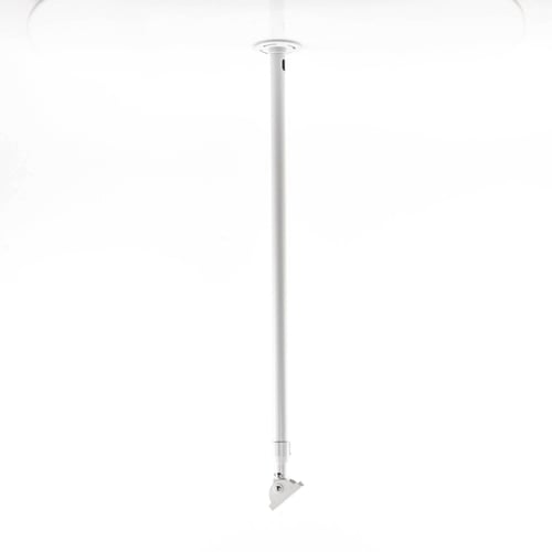 Montaje Telescpico Syscom XBRT-8031-20 Universal Para Camaras, Hasta 10KG, de Aluminio 1000-2000 MM, Blanco