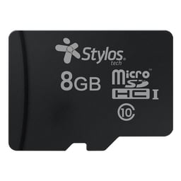 Memoria MicroSD 8GB Stylos STMSDS1B Clase 10/Sin Adaptador