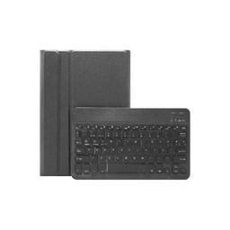 Funda Para Tablet 10"-11.6" Universal Brobotix 6006535 Con Teclado Bluetooth / Retroiluminado / Magnético / RGB / Color Negro