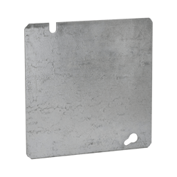 Tapa Cuadrada Ciega de Acero Galvanizado Raco HUB-832 de 4 11/16"