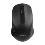 Mouse Inalambrico Acteck Optimize MI240/ USB/ Optico/ 1600 DPI Ajustable/ Negro, AC-928885