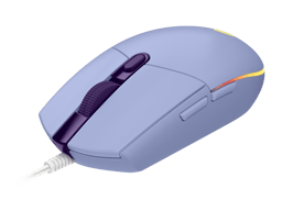 Mouse Gaming Logitech G203 Lightsync Color Lila, 8000 DPI, RGB, 910-005852