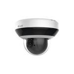 Camara Mini Domo PTZ Hikvision PTZ-N2204I-DE3(F) IP 2 Megapixel / 4X Zoom / H.265+ / 20 MTS IR Exir / WDR 120DB / POE / IK10 / Exterior IP66 / Ultra Baja Iluminacion / Microfono Integrado / POE