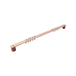 Barra de Union de Tierra Fisica Total Ground para Montaje en Rack 19", TG-BUE-RACK