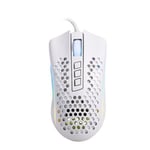 Mouse Gaming RGB Storm Elite, Alambrico/ 8 Botones/ Blanco/ 32,000DPI, M988W-RGB