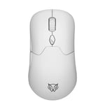 Mouse inalámbrico gamer Balam Rush BR-936859 Speeder Perform MG979, 5000 DPI ajustables, 7 botones + scroll, RGB, carcasas intercambiables, color blanco.