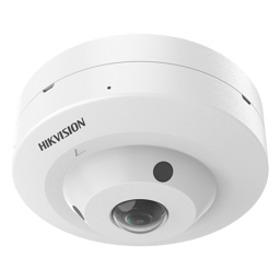 Cámara Fisheye TurboHD 3K Hikvision DS-2CE52K0T-LPS/Lente 1.8 mm/180° FOV/Micrófono/Dual Light/Exterior IP67/Antivandálico IK08/Plástico
