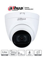 Camara Domo Dahua HAC-HDW1500TLQ-A 5MP/ Microfono Integrado/ Lente de 2.8MM/ IR de 30 MTS/ IP67/ Starlight/ CVI/ CVBS/ AHD/ TVI, DH-HAC-HDW1500TLQN-A-0280B-S2
