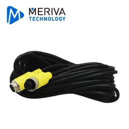 Cable Tipo DIN de Aviacion 4 Pines Serie ECO para DVRS Moviles Meriva Technology MBCE50 5 Metros