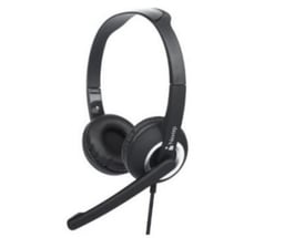 Diadema audífono con micrófono Nextep NE-425 interfase USB, color negro
