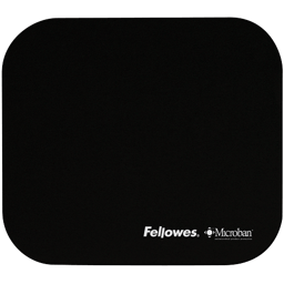 Mousepad Fellowes 5933901 Microban Color Negro