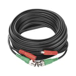 Cable Coaxial Armado con Conector BNC y Alimentacion Epcom DIY-10M-HD de 10 Metros Optimizado para Camaras 4K/ Uso en Interior