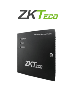 Gabinete Para Paneles ZKTeco Case 04 Metal Box Compatible con Paneles de Control de Acceso/Metálico/Conexión Para Batería de Respaldo/No Incluye Fuente de Poder