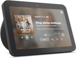 Bocina Inteligente Amazon Con Alexa Echo Show 8 Gen 3 B0BLS3Y632/Pantalla HD de 8" Tactil/13MP/Negro