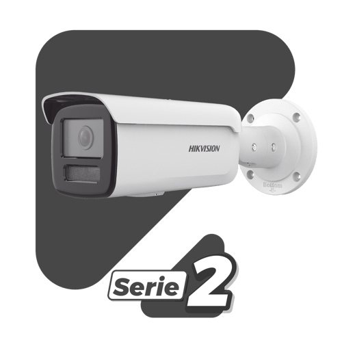 Camara Bala IP Hikvision DS-2CD2T23G2-4I(D), 2MP/ Lente 4 MM/ 80 MTS IR Exir/ Exterior IP67/ WDR 120 DB/ POE/ Videoanaliticos