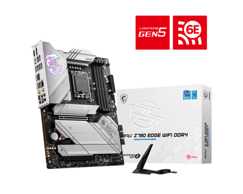 Tarjeta Madre MSI MPG Z790 EDGE WIFI DDR4 Socket LGA 1700/ 4XDDR4/ HDMI/ Displayport/ 2XPCIE X16/ 5XM.2/ ATX