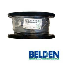 Bobina de Cable de Audio Belden 5501UE 0081000 3C/22AWG Riser Gris 305 Metros