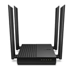Router Inalambrico TP-Link Archer C64, Antenas 4, 2.4 GHZ, 5 GHZ, WI-FI 5, 802.11AC