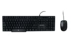 Kit de teclado y mouse Perfect Choice negro, PC-200987