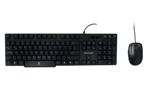 Kit de teclado y mouse Perfect Choice negro, PC-200987